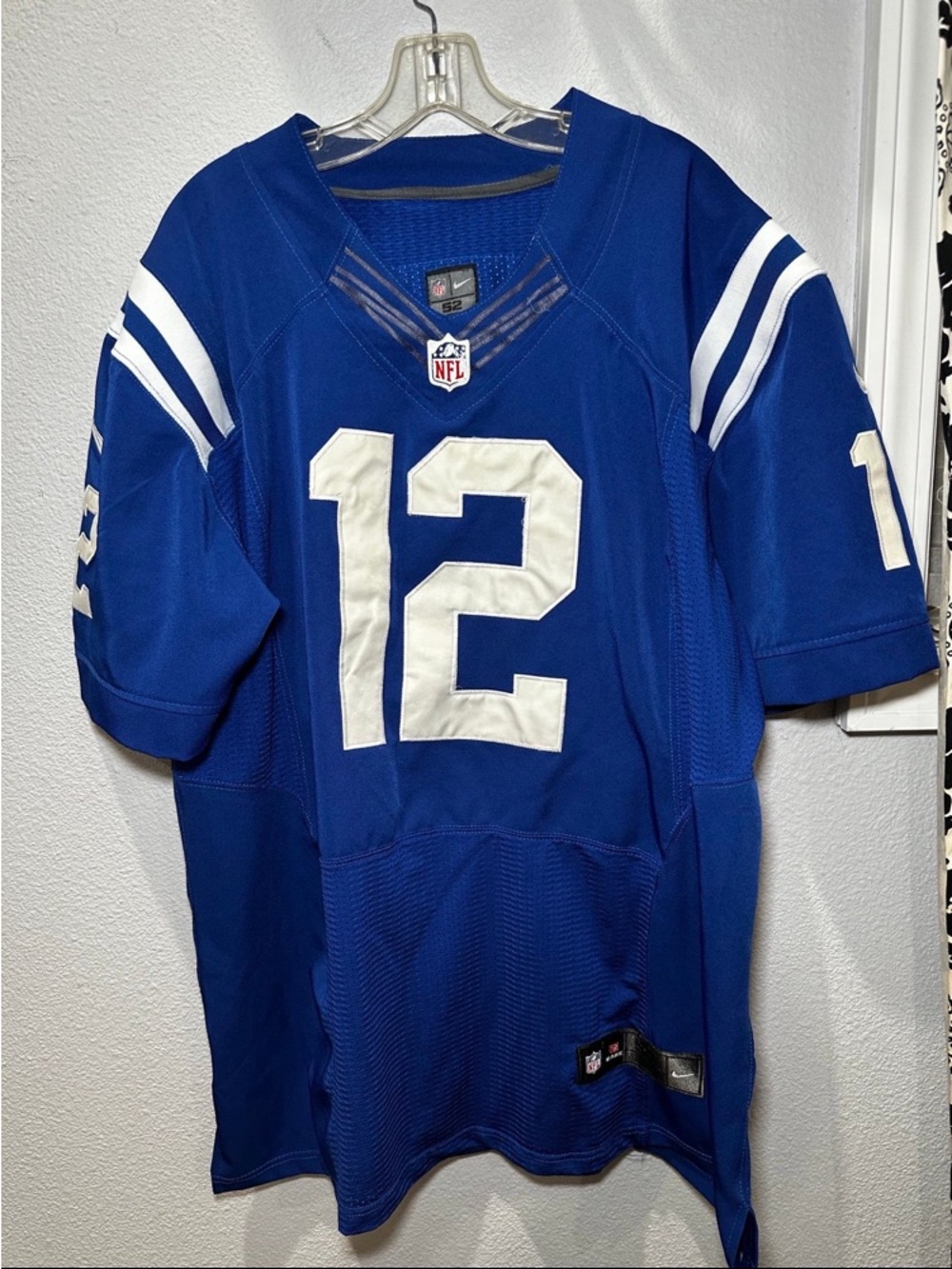 NFL Men's Indianapolis colts Andrew luck  #12 Football Jersey